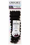 The Wig Crochet 100% Remy Human Hair – Deep Wave 18