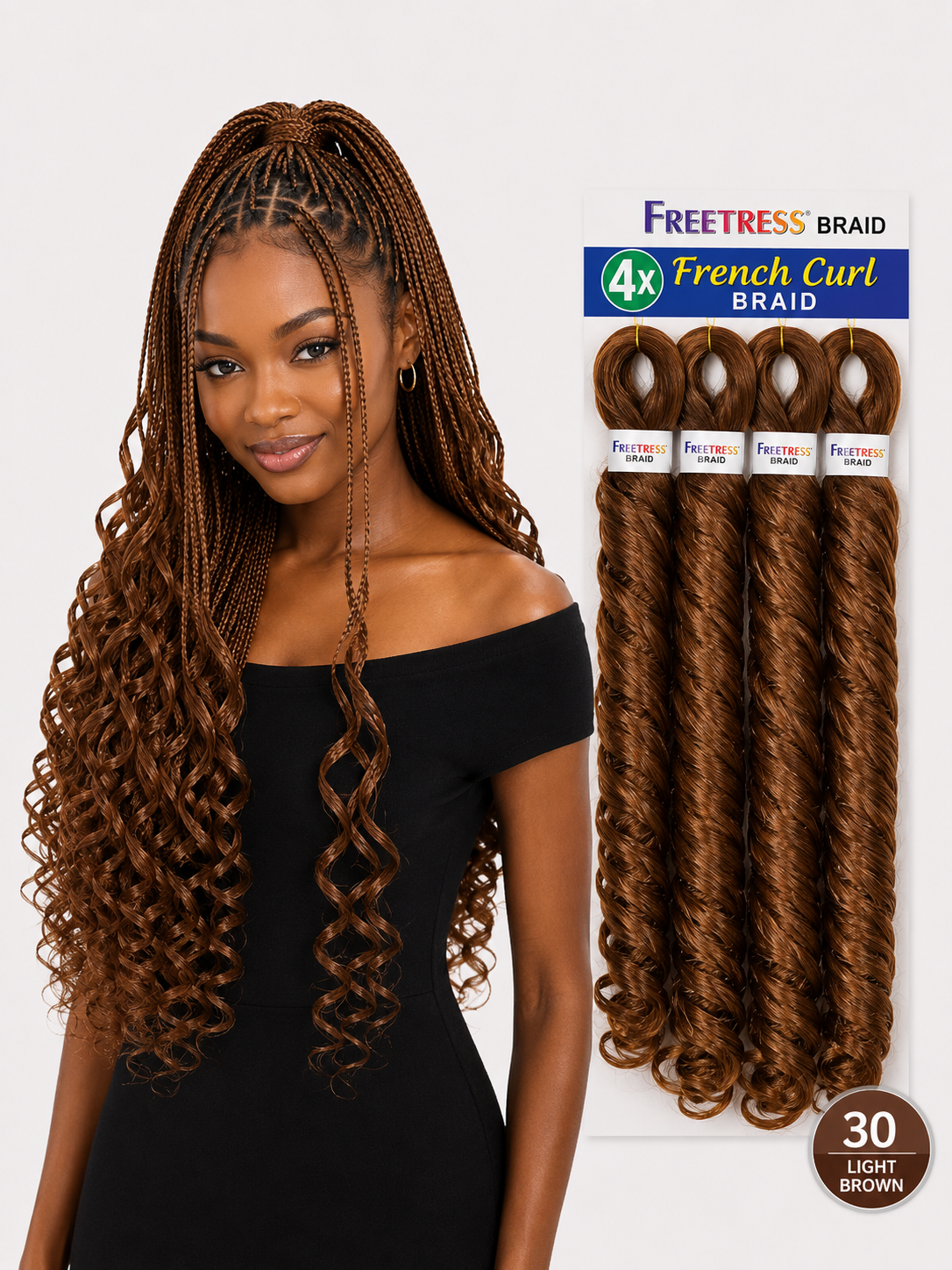 Freetress French Curl 22 Inch