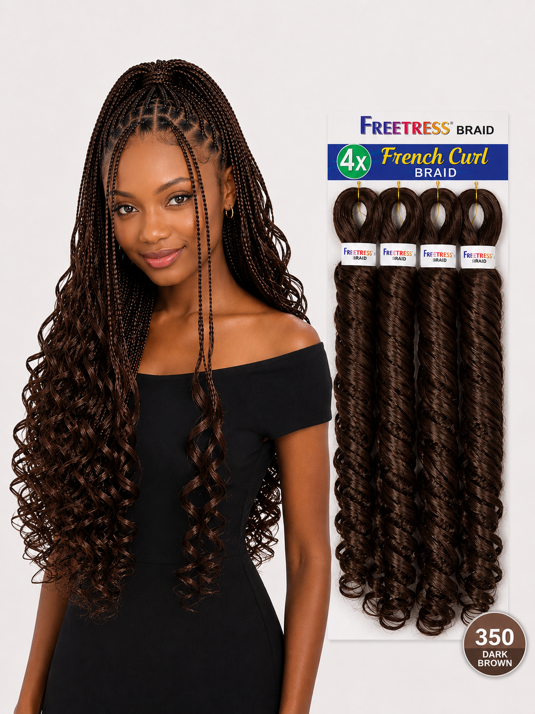 Freetress French Curl 22 Inch