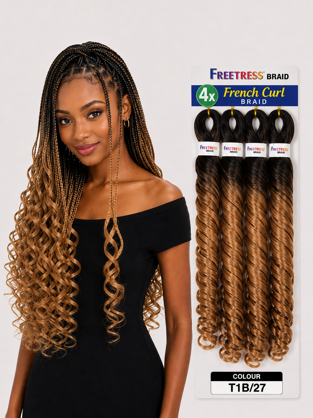 Freetress French Curl 22 Inch