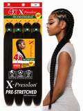 Sensationnel X-Pression Pre-Stretched Braiding Hair – 38 Inch 4x Bundles