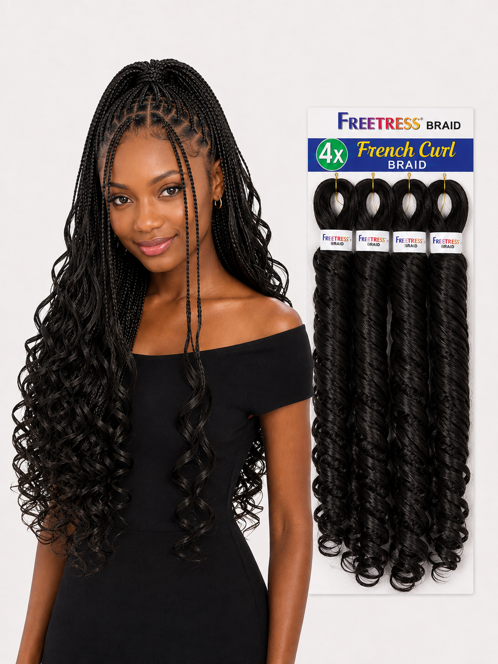 Freetress French Curl 22 Inch