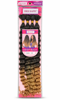 Free Happy Deep Bulk Synthetic Practice Braiding Hair