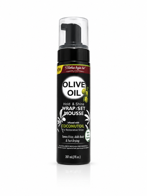 Aloha Olive Oil Hold & Shine Wrap/Set Mousse – 207ml