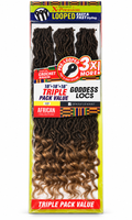Sensationnel X-Pression Goddess Locs 3X – 18 Inch | Colour 1/27