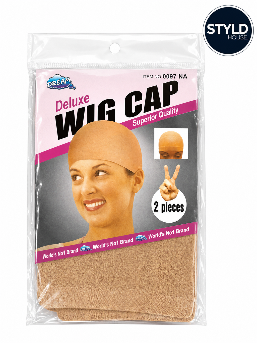 Stretch Wig Cap | 2x Caps