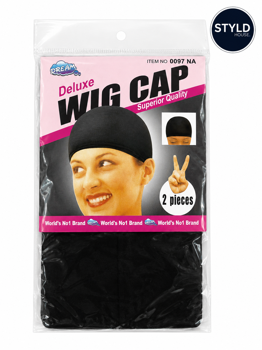 Stretch Wig Cap | 2x Caps