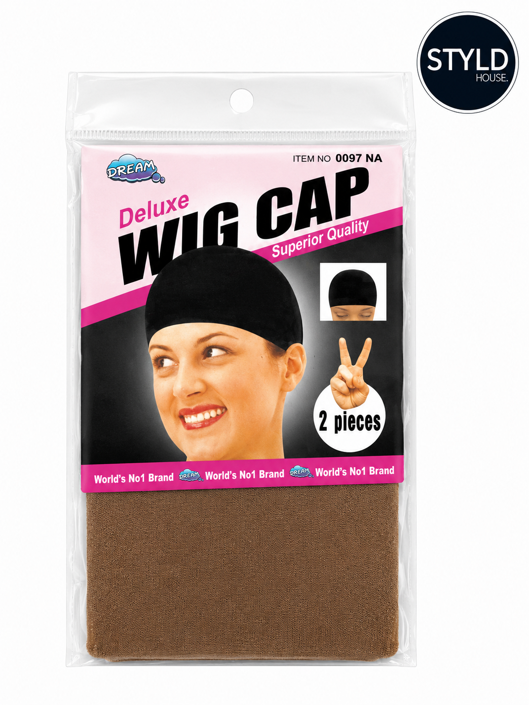 Stretch Wig Cap | 2x Caps