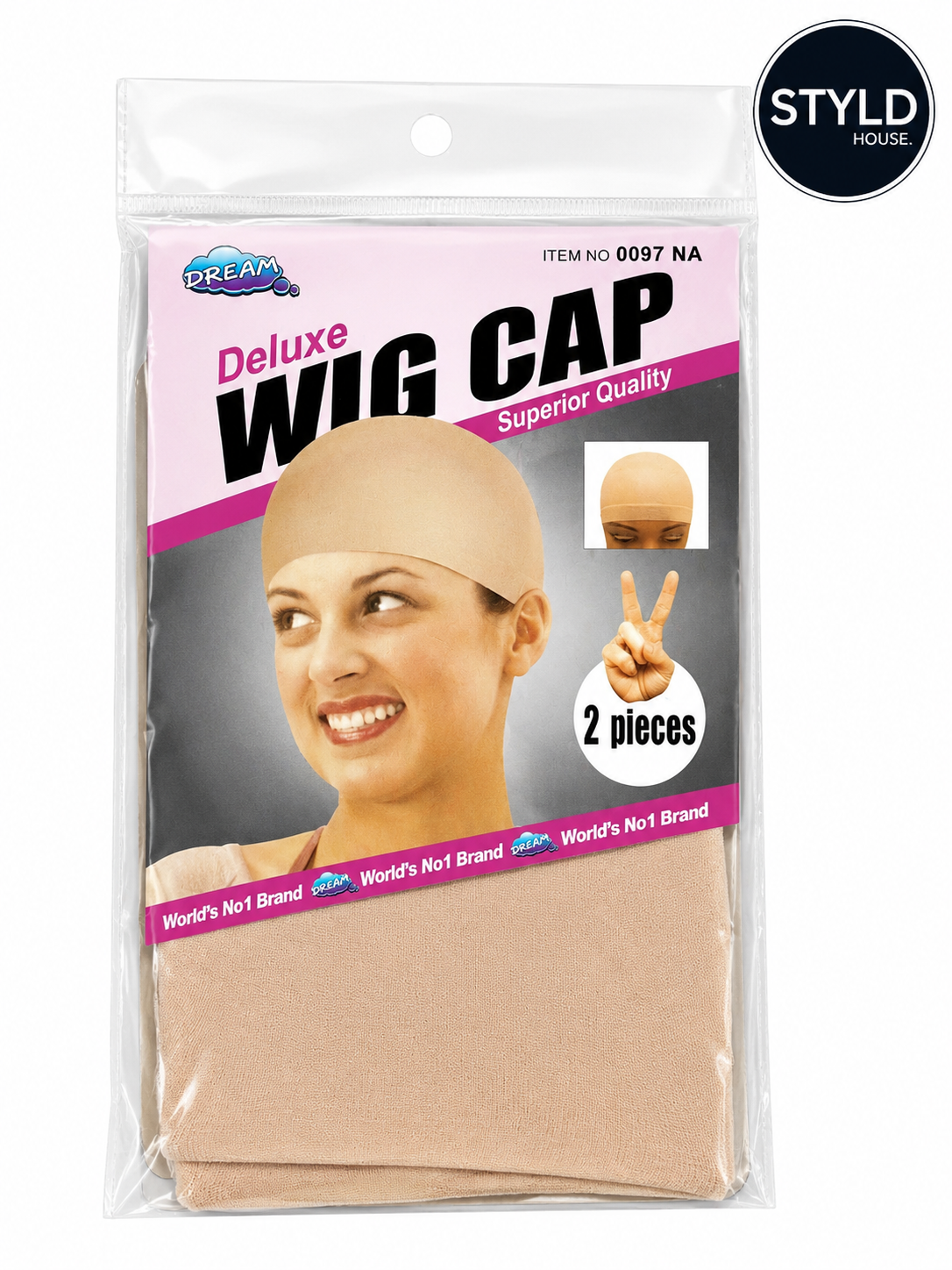 Stretch Wig Cap | 2x Caps