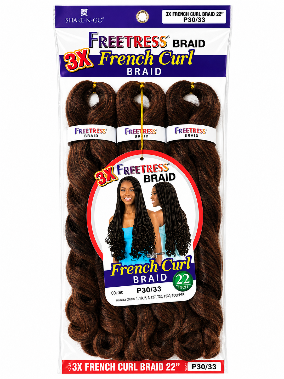 Freetress French Curl 22 Inch