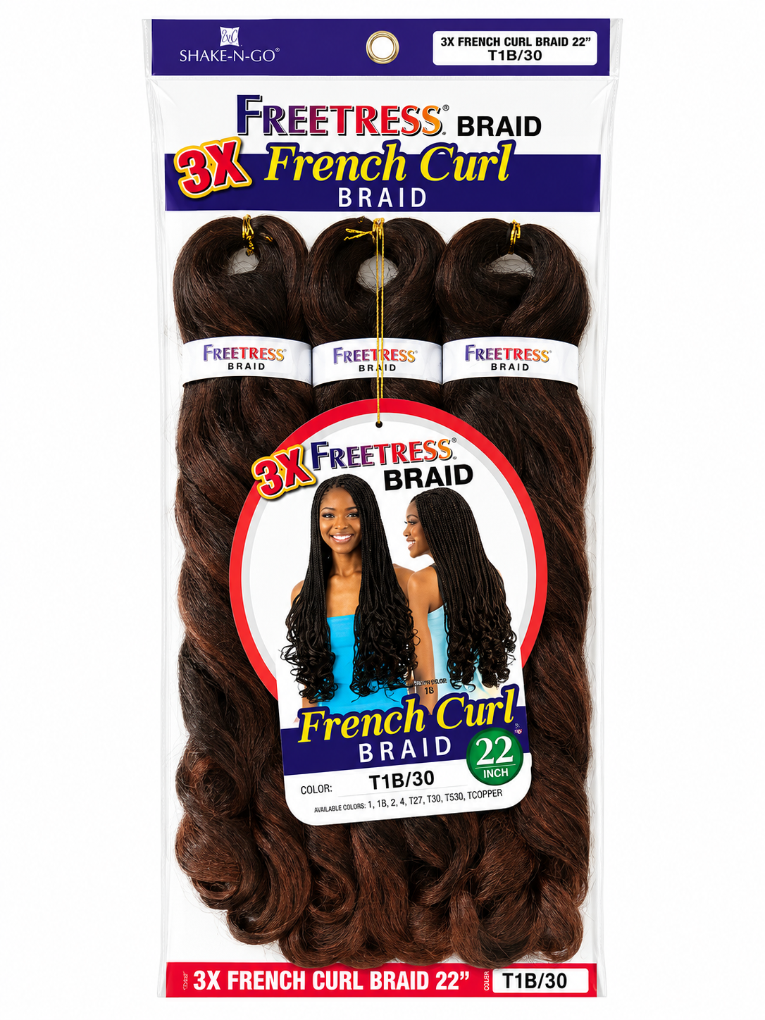 Freetress French Curl 22 Inch